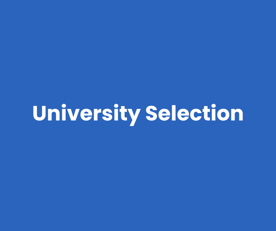 University-Selection